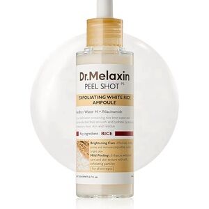 Dr.Melaxin Peel Shot Exfoliating White Rice Ampoule 2.7 fl oz Niacinamide